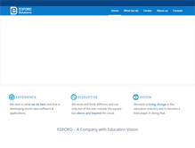 Tablet Screenshot of edford.com